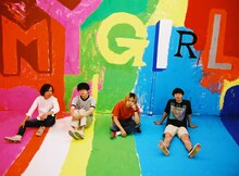 シャムキャッツ「マイガール」ミュージックビデオのイメージビジュアル。