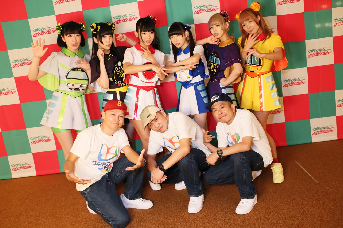 でんぱ組.incとスチャダラパー。（写真提供：ディアステージ）