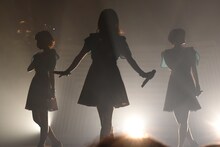 「Negicco 13th Anniversary『Road of Negiiiiii ～TADAIMA～ 2016 Summer at NHKホール』」の様子。