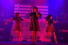 「Negicco 13th Anniversary『Road of Negiiiiii ～TADAIMA～ 2016 Summer at NHKホール』」の様子。