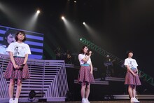 「Negicco 13th Anniversary『Road of Negiiiiii ～TADAIMA～ 2016 Summer at NHKホール』」の様子。