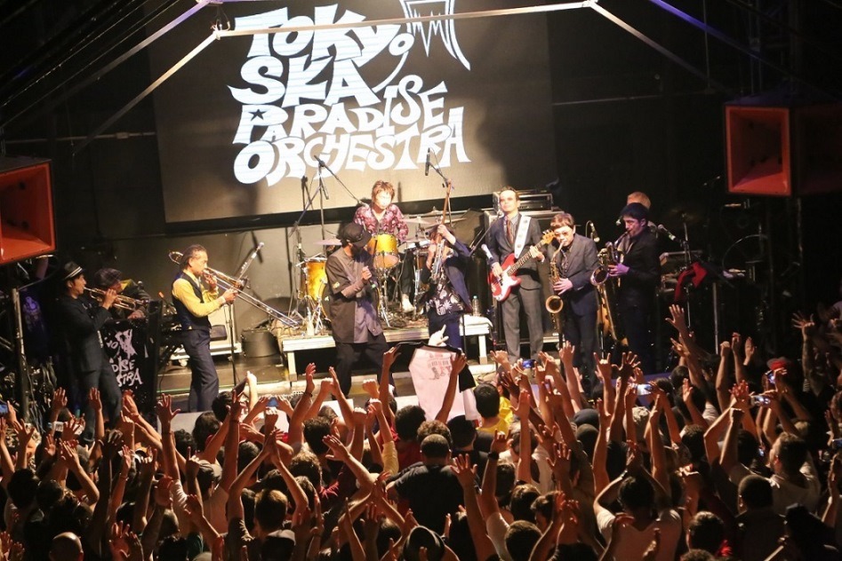 東京スカパラダイスオーケストラのライブの様子。（写真提供：Sony Music Brazil）