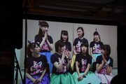 イベント前に上映された私立恵比寿中学のコメントムービー。