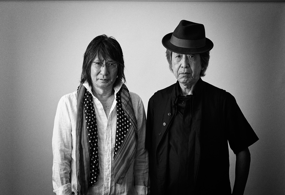 水橋春夫グループ。左が水橋春夫。