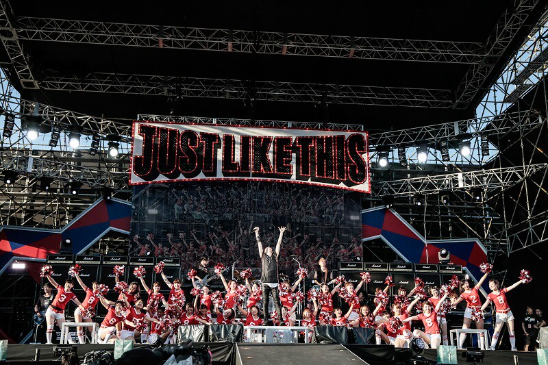 SPYAIR、快晴の富士急ハイランドで「JUST LIKE THIS」再び - 音楽ナタリー