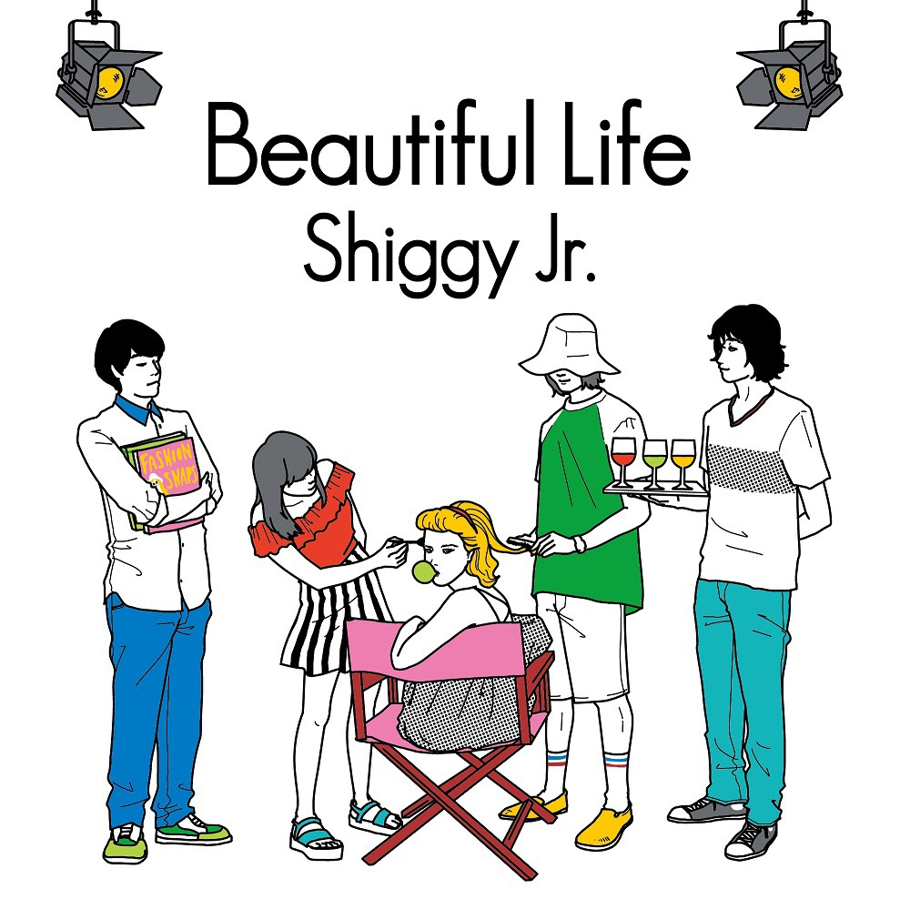 Shiggy Jr.「Beautiful Life」初回限定盤ジャケット