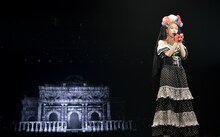 加藤ミリヤ「"DRAMATIC LIBERTY" tour 2016」さいたまスーパーアリーナ公演の様子。