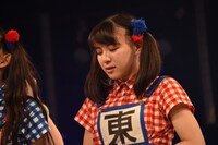 悔し涙を流す東理紗（生ハムと焼うどん）。