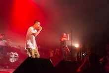 「Catch Me If You Can feat. KREVA」披露時の様子。 （Photo by Kenji Kitazato）