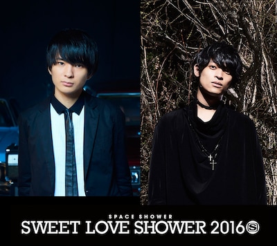 左から斎藤宏介（UNISON SQUARE GARDEN）、山中拓也（THE ORAL CIGARETTES）。