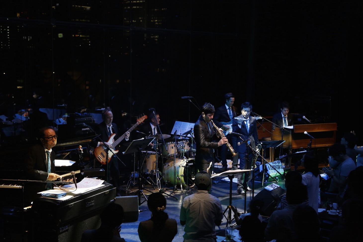 Yuji Ohno & Lupintic Sixが8月3日に行った東京・Billboard Live TOKYO公演の様子。（撮影：名和真紀子）