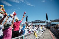 「Reborn-Art Festival × ap bank fes 2016」の様子。（c）Reborn-Art Festival