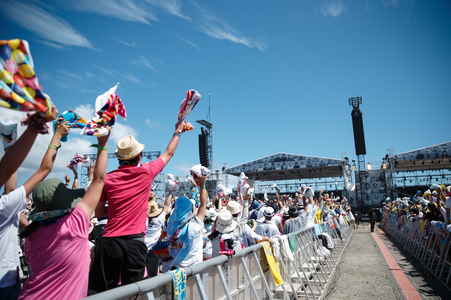 「Reborn-Art Festival × ap bank fes 2016」の様子。（c）Reborn-Art Festival