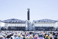 「Reborn-Art Festival × ap bank fes 2016」の様子。（c）Reborn-Art Festival