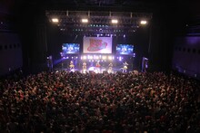 「TOKYO IDOL FESTIVAL 2016」に出演したベイビーレイズJAPAN。