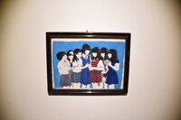 甘木歯四のイラスト。