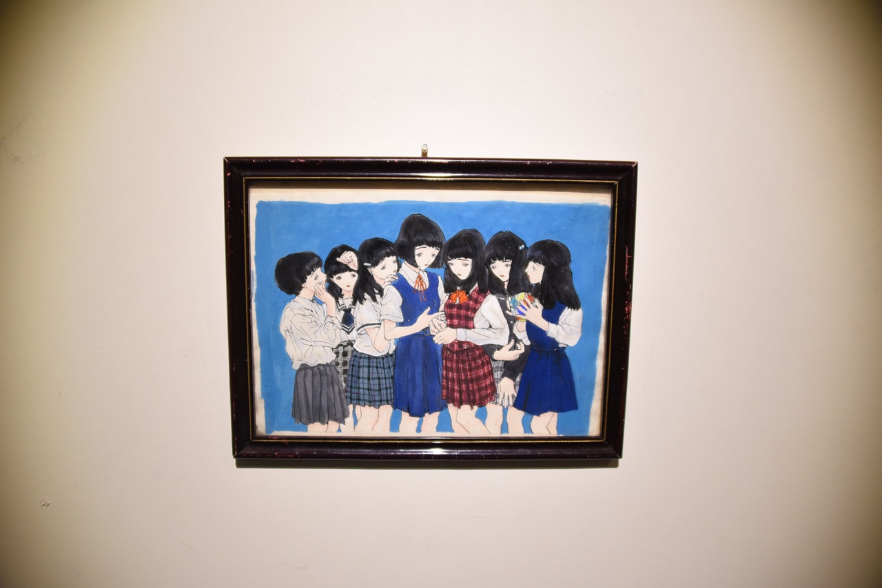 甘木歯四のイラスト。