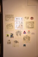 甘木歯四のイラスト。