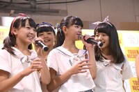 トークが得意な菅沼もにか、鉄戸美桜が欠席のためMCがしどろもどろになるハコイリ▽ムスメ。