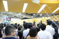 サニーデイ・サービス“曽我部恵一＆田中貴” アコースティック・ミニライブの様子。