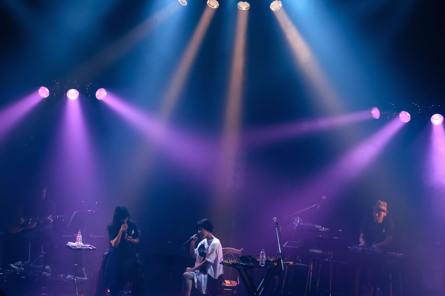 SalyuとAimerによるセッションの様子。 （Photo by Taku Fujii）