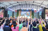 私立恵比寿中学「めざましライブ」の様子。