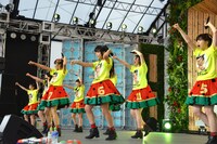 私立恵比寿中学「めざましライブ」の様子。