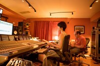 アメリカ・ロサンゼルスでの制作の様子。