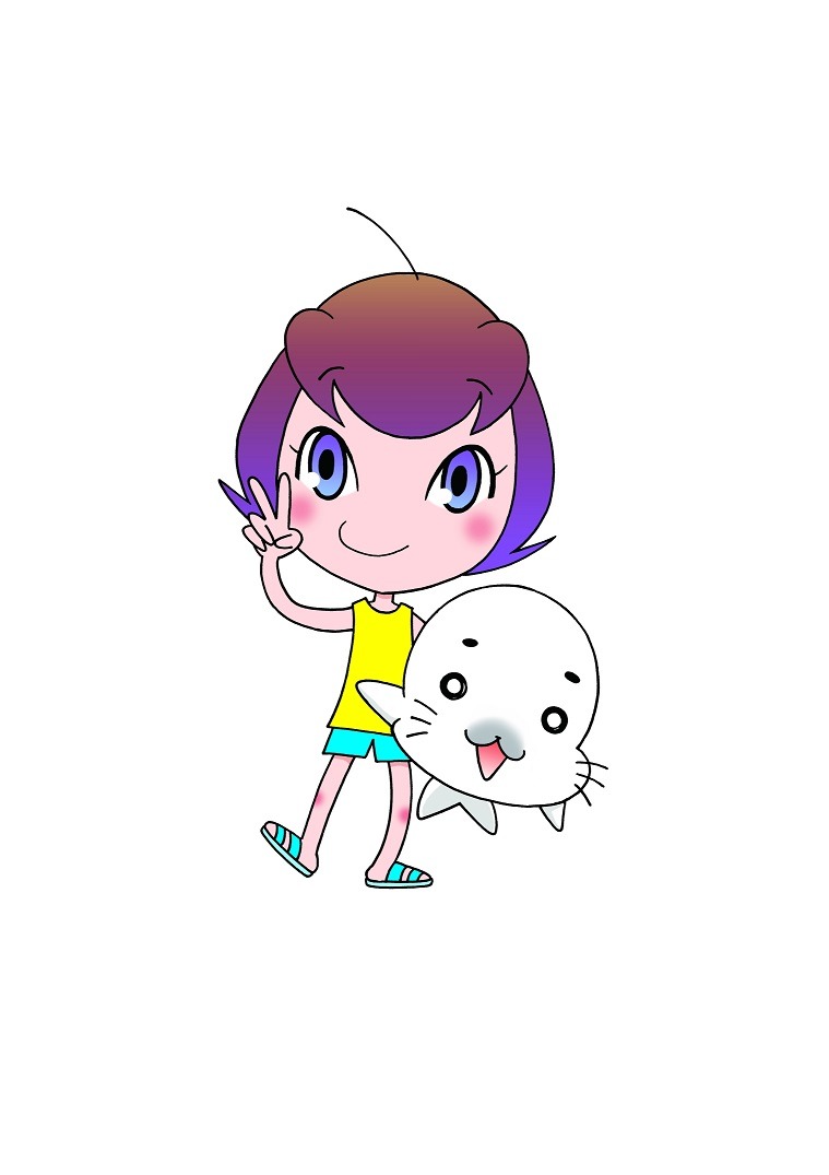 森下裕美が書き下ろしたろん。 (c)森下裕美・OOP / Team Goma