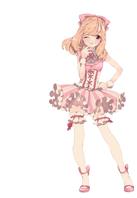 花澤香菜が声を担当する綾瀬陽菜。 (c)NTV