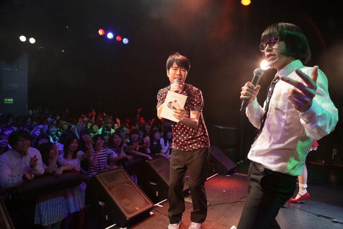 左から藤井隆、松永天馬。（Photo by yu-yukko）