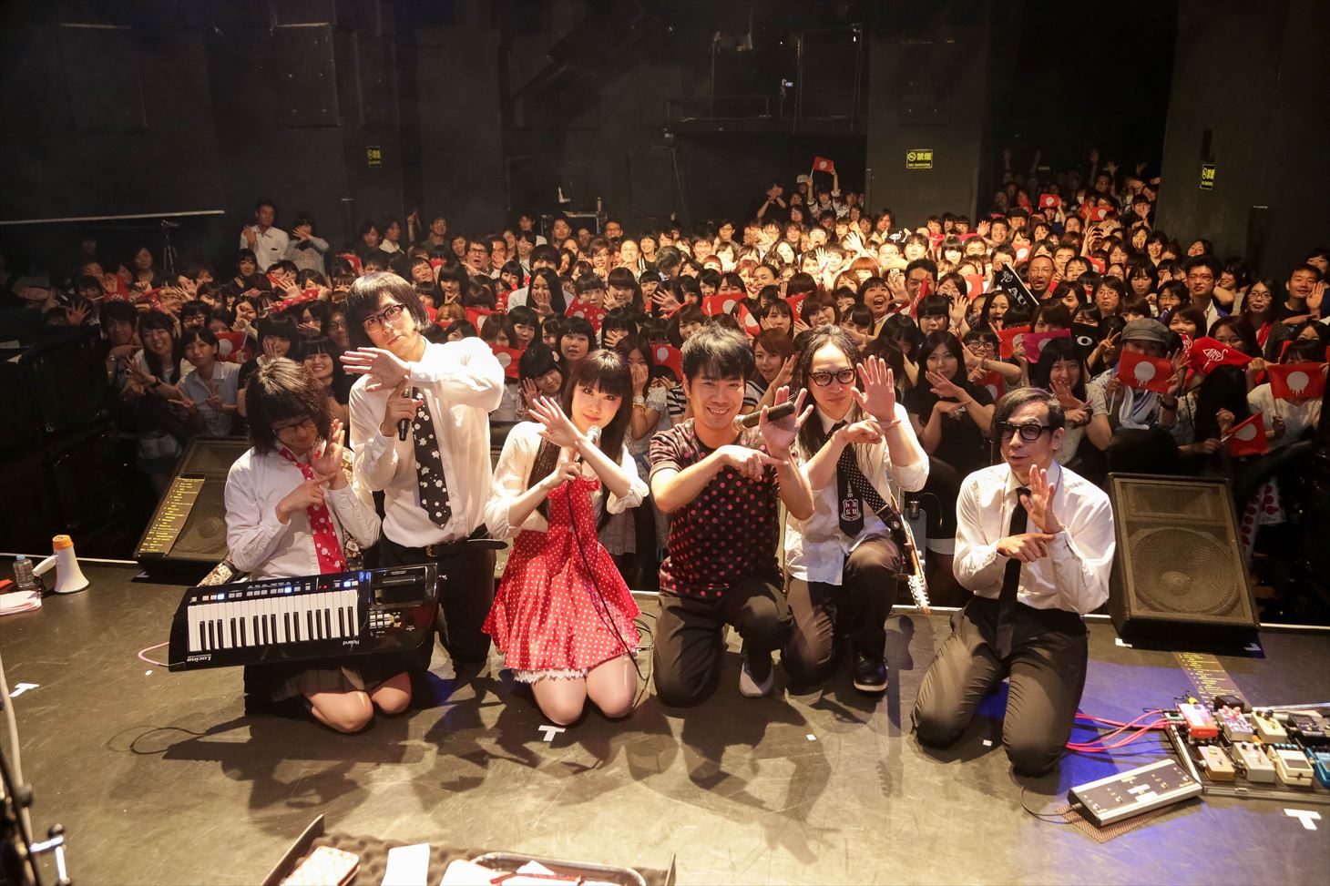 アンコールで撮影された記念写真（Photo by yu-yukko）