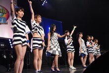 lyrical schoolとcallmeによるコラボの様子。