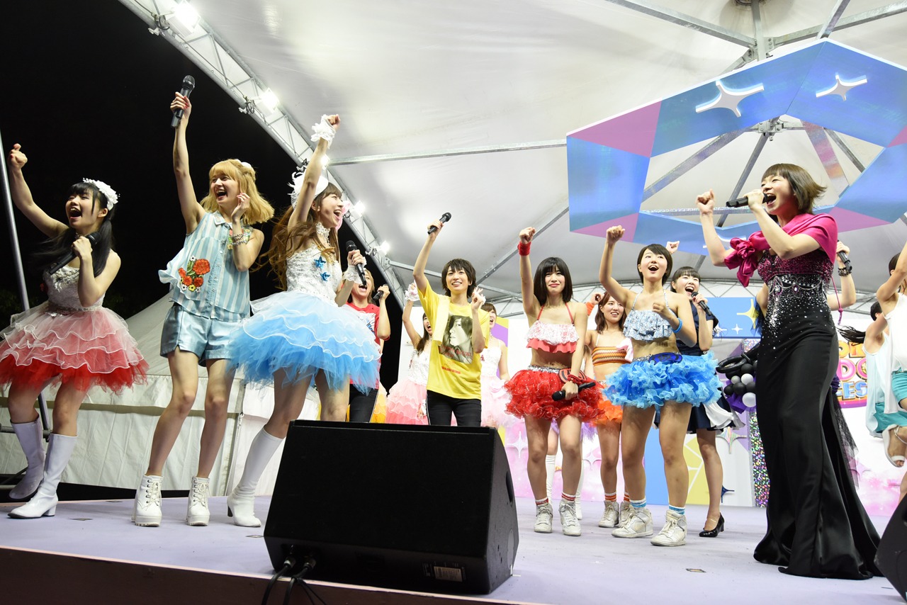 「SMILE GARDEN」3日目グランドフィナーレの様子。
