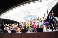 「SMILE GARDEN」3日目グランドフィナーレの様子。