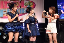 ミニモニ。のおもちゃで遊んでいたことを打ち明ける高木悠未（LinQ）。