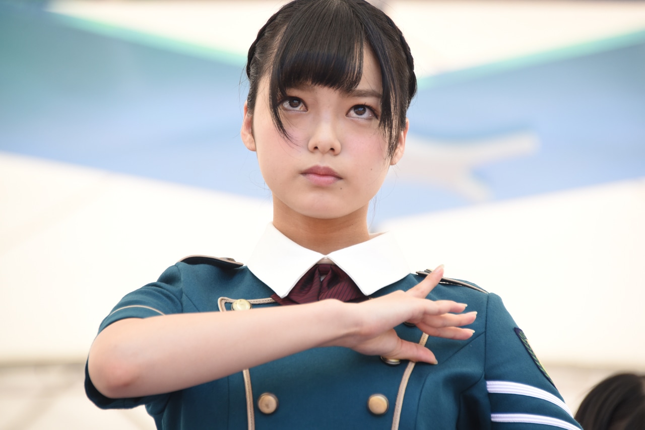 平手友梨奈（「TOKYO IDOL FESTIVAL2016」出演時の様子）