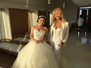 左からスミス楓、Crystal Kay。