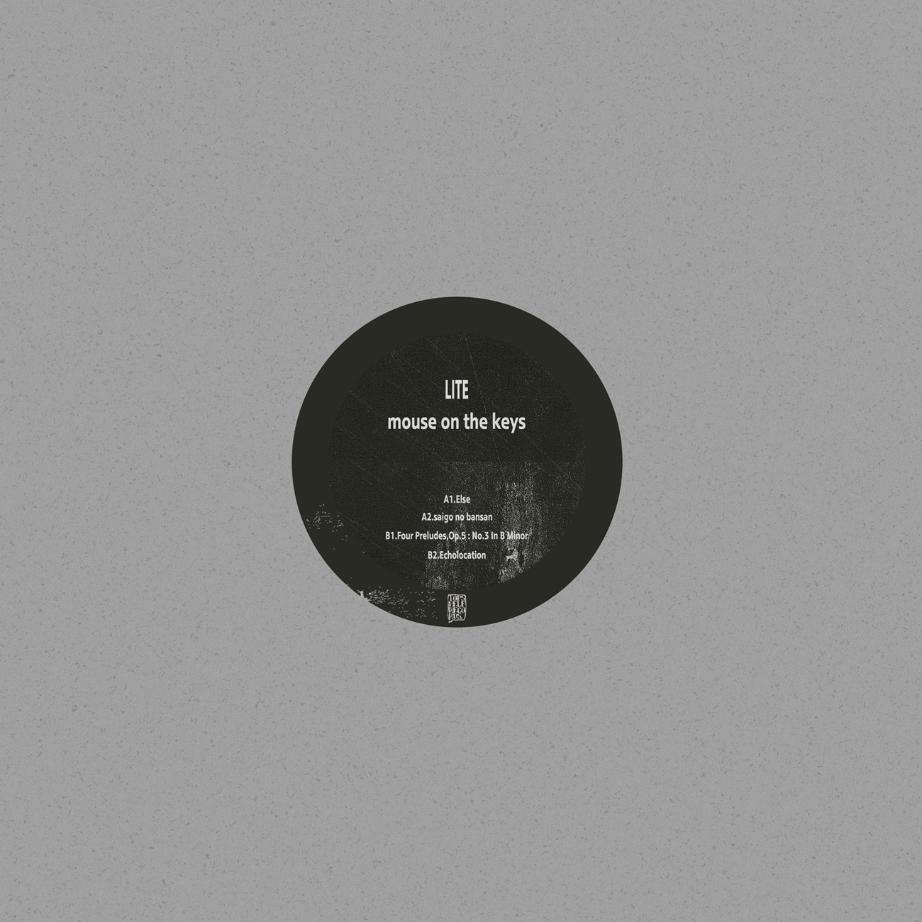 「LITE / mouse on the keys SPLIT EP」ジャケット