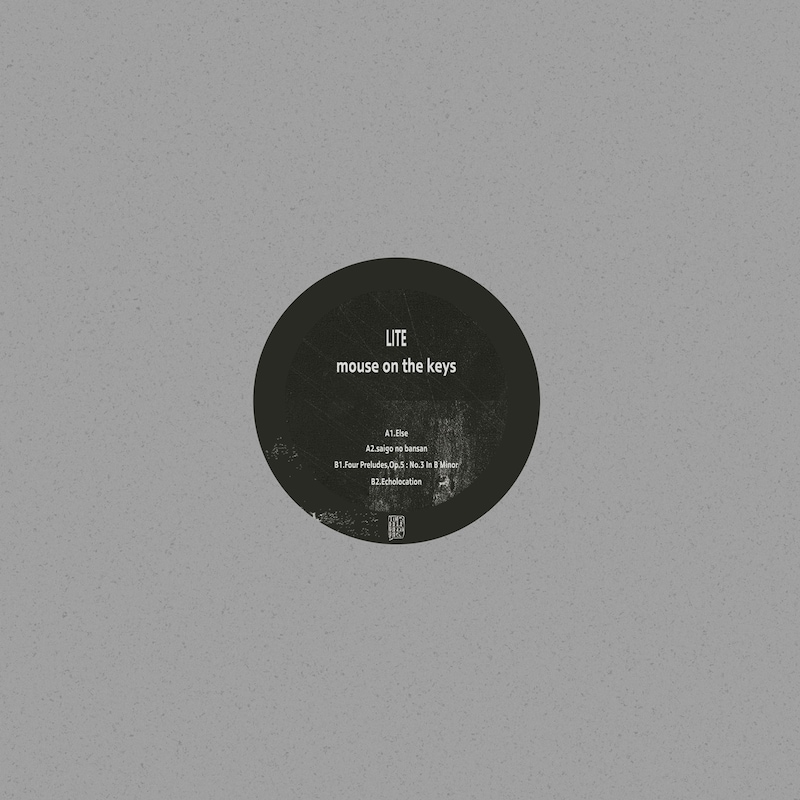 「LITE / mouse on the keys SPLIT EP」ジャケット