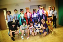 でんぱ組.incと氣志團、でんでんバンド。（写真提供：ディアステージ）