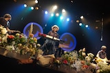 ふくろうずレコ発ライブ「だって、わたしたちエバーグリーンワンマン」の様子。(撮影:中島未来)