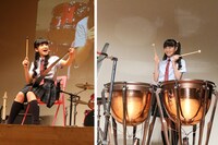 左から山出愛子、麻生真彩。（写真提供：アミューズ）