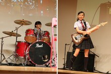 左から吉田爽葉香、新谷ゆづみ。（写真提供：アミューズ）