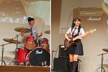 左から岡田愛、黒澤美澪奈。（写真提供：アミューズ）