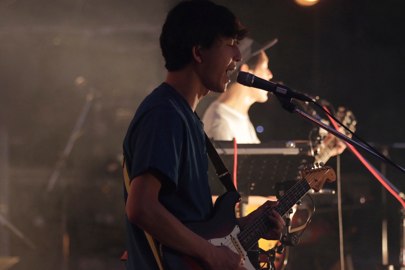 ceroワンマンライブ「Outdoors」日比谷野外大音楽堂公演の様子。