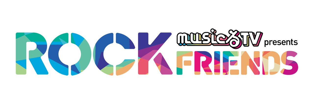 「musicるTV presents ROCKFRIENDS」ロゴ