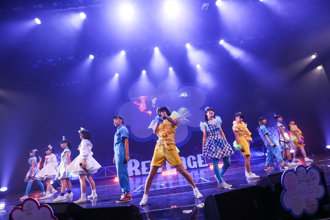 「原色エモーション」を歌う3B junior高校生チーム。（撮影：笹森健一）