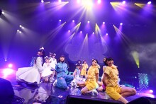 「想い星」を歌う3B junior賞中学生チーム。（撮影：笹森健一）