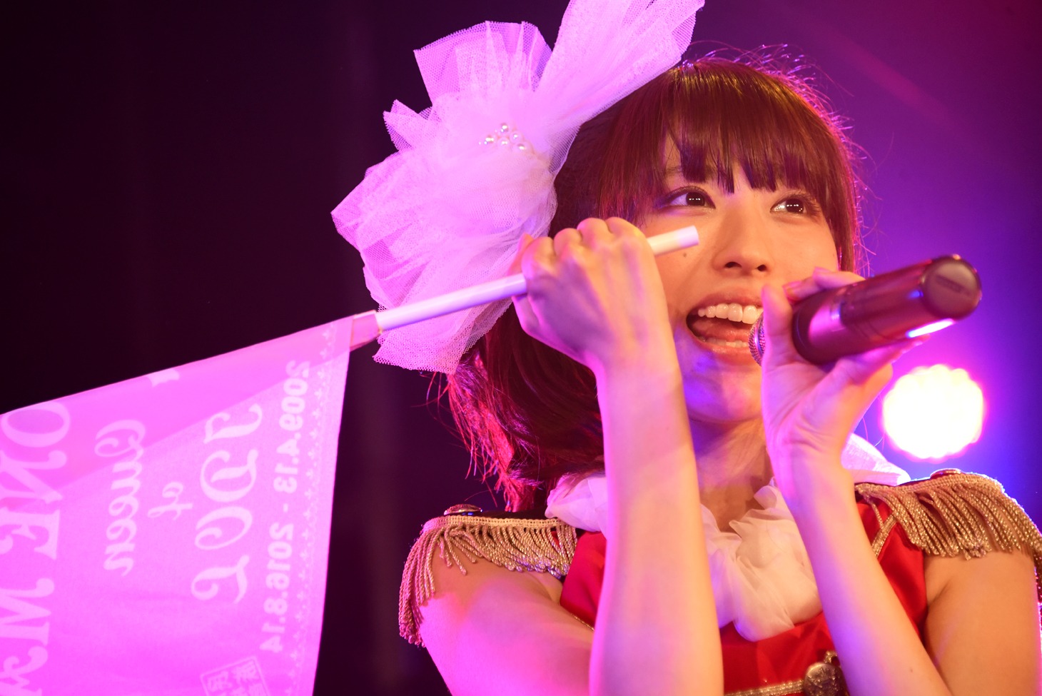 小桃音まいツアー2016 FINAL「小桃音まいソロ活動休止ライブ～2680日目の最高の日～」の様子。